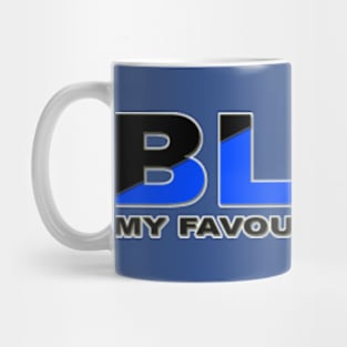 BLUE-MY-FAVORITE-COLOR Mug